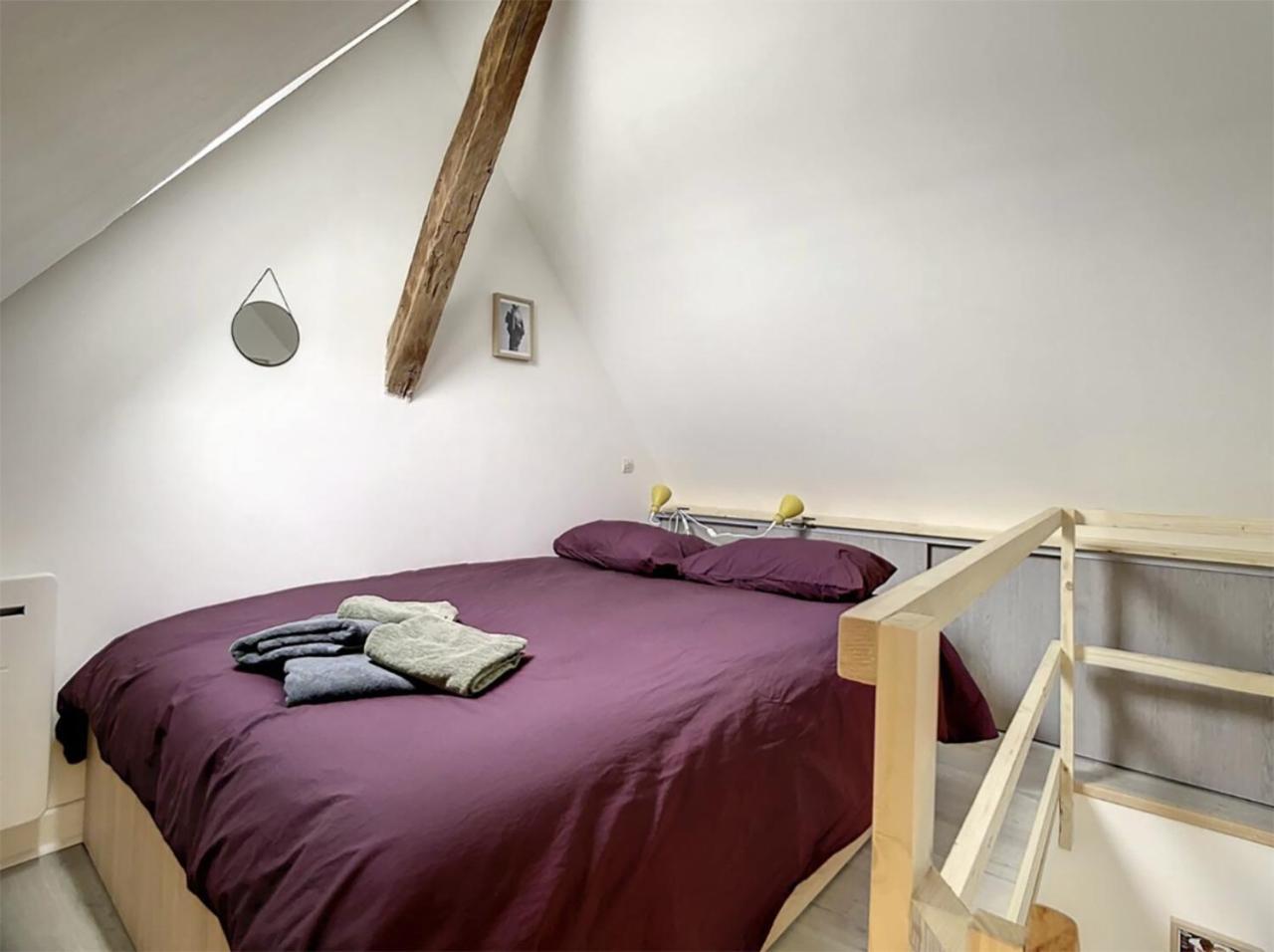Chez Mily Joli Petit Duplex Plein Centre Villers Cotteret Draps Et Serviettes Fournis Villers-Cotterêts Esterno foto